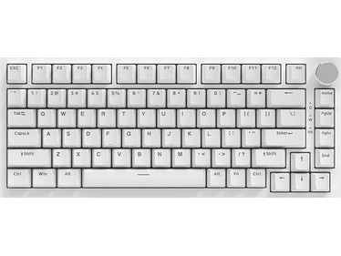 Ajazz AK820 Μηχανικό Gaming Πληκτρολόγιο TenKeyLess με Custom Blue Διακόπτες White