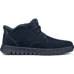 Geox Flextride Plus Ανδρικά Μποτάκια Suede Navy Μπλε U56MAB00022C4002