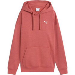 Puma ESS+ Relaxes Γυναικείο Αθλητικό Φούτερ με Κουκούλα Ροζ 684976-60