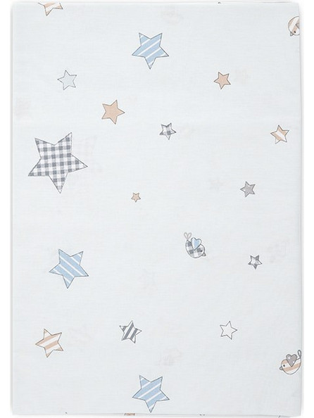 Lorelli Βρεφικό Σεντόνι Κούνιας Βαμβακερό 100x150 Bear With Swing Blue