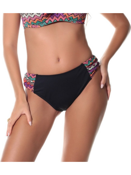 Lucero Bikini Slip Μαύρο Πολύχρωμο 983645