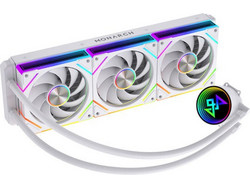 Monarch Gear Styx 360 White Υδρόψυξη CPU 120mm RGB για Socket AM4 / 1200 / 1700 / AM5