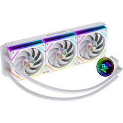 Monarch Gear Styx 360 White Υδρόψυξη CPU 120mm RGB για Socket AM4 / 1200 / 1700 / AM5