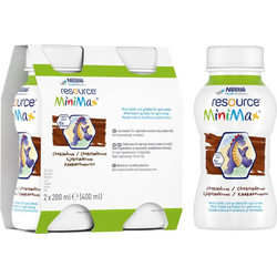 Nestle Resource Minimax Chocolate 2x200ml