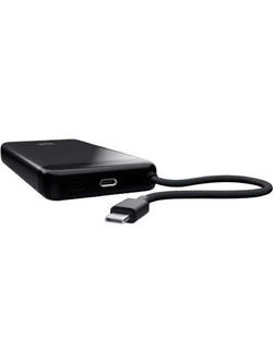 Trust 25881 Power Bank 20000mAh 20W με Ενσωματωμένο Καλώδιο USB-C Black