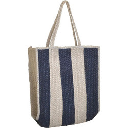 Ble Resort Collection Ψάθινη Τσάντα Θαλάσσης Ώμου Μαύρη 42x40cm 5-42-191-0075