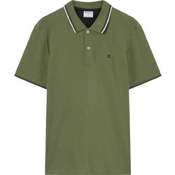 Champion Ανδρική Αθλητική Μπλούζα Polo Χακί 220897-GS156
