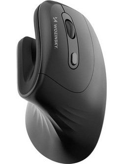 Wozinsky WWM-1076 Ασύρματο Ποντίκι Vertical Black