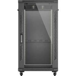Lanberg FF01-6022-12B Επιδαπέδια Καμπίνα Rack 22U 60x100x120cm