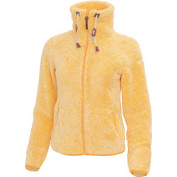 Icepeak Γυναικεία Ζακέτα Fleece Μακριά με Φερμουάρ Κίτρινη 4-54954-638-437