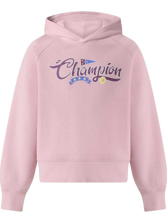 Champion Παιδικό Φούτερ με Κουκούλα Ροζ Μωβ 405218-PS090