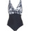 Gsecret Ολόσωμο Μαγιό Animal Print Μαύρο SQ69017-38264