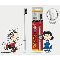 Piuma Peanuts Linus Soft Παιδική Oδοντόβουρτσα Λευκή