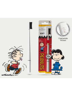 Piuma Peanuts Linus Soft Παιδική Oδοντόβουρτσα Λευκή