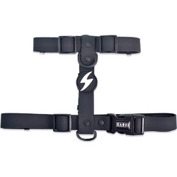 Dashi Colorflex Σαμαράκι Σκύλου Ιμάντας Μαύρο XS