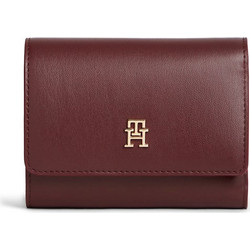 Tommy Hilfiger Μικρό Γυναικείο Πορτοφόλι με Clip Μπορντό AW0AW18129-XUT