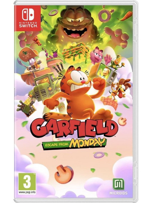 Garfield Escape From Monday Nintendo Switch