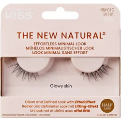 KiSS The New Natural Glowy Skin Βλεφαρίδες Ενιαίες 2τμχ 9268280