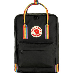 Fjallraven Kanken 23620550-907 Αδιάβροχο Σακίδιο Πλάτης 16lt Μαύρο Πολύχρωμο