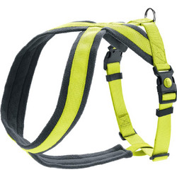 Hunter London Comfort Σαμαράκι Σκύλου Γιλέκο Ανατομικό Lime Large