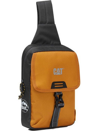CAT Ανδρική Τσάντα Στήθους Πορτοκαλί 84880-691