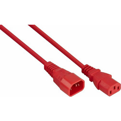 Kabelmeister SK1430-R010 Προέκταση Καλωδίου Τροφοδοσίας IEC C13 to IEC C14 1m