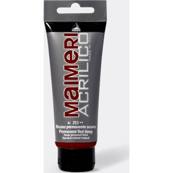 Maimeri 253 Permanent Red Deep Ακρυλικό Χρώμα Ζωγραφικής 75ml