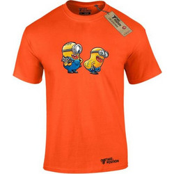 Takeposition Minions Παιδικό T-Shirt Κοντομάνικο Πορτοκαλί Κίτρινο 320-1568