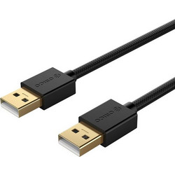 Orico U2-AA02 Καλώδιο Braided USB-A Male 2.0 to USB-A Male 1.5m Black