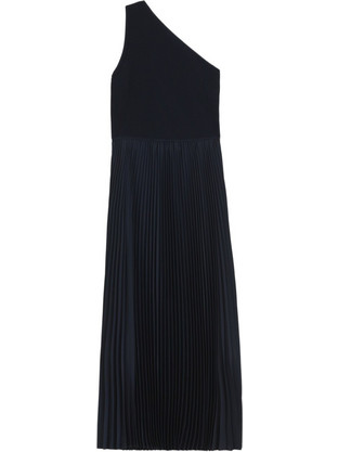 Hugo Boss Midi Καλοκαιρινό Βραδινό Φόρεμα Navy Μπλε 50562654-404