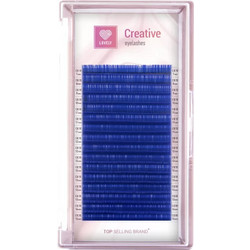 Lovely Lash Βλεφαρίδες Τρίχα-Τρίχα Μπλε 0.07mm C 7-15mm 72862-1