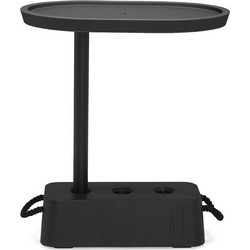 Fatboy Brick Ορθογώνιο Τραπεζάκι Κήπου Μέταλλο Μαύρο 39x56x63.5cm 104367