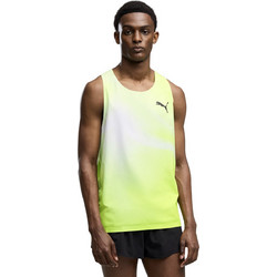 Puma Ανδρικό Αθλητικό T-Shirt Lime 528564-55