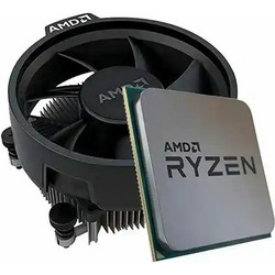 AMD Ryzen 5 5500F Tray Επεξεργαστής 6 Πυρήνων για Socket AM4 με Ψύκτρα