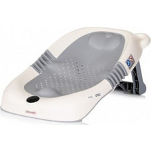 Chipolino Aqua Sense Platinum Αντιολισθητικό Καθισματάκι Μπάνιου Μωρού με Θερμόμετρο Γκρι
