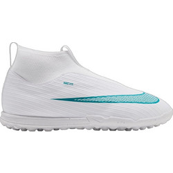 Nike Mercurial Superfly 11 Academy TF IO1497-102 Ποδοσφαιρικά Παπούτσια με Σχάρα και Καλτσάκι Λευκά Γαλάζια