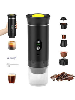 155580 Μπρίκι Espresso Μαύρο