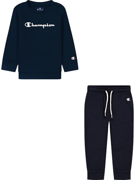 Champion Βρεφικό Σετ Φόρμας Χειμωνιάτικο Navy Μπλε 306186-BS501