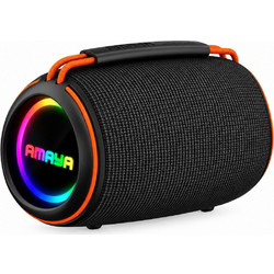 Amaya BD68 Αδιάβροχο Ηχείο Bluetooth 15W Μαύρο