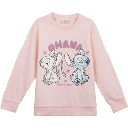 Cerda Lilo & Stitch Παιδικό Φούτερ Ροζ 2900002458 12τμχ
