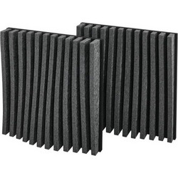 t.akustik PET Parametric Absorber 60 AZ 60x60x2.5cm 2τμχ Black