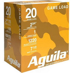 Aguila Ammunition Game Load Φυσίγγια Συγκέντρωσης 20Cal 70mm 28gr 25τμχ
