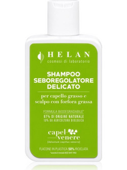 Helan Capelvenere Gentle Σαμπουάν για Επανόρθωση για Λιπαρά Μαλλιά 200ml