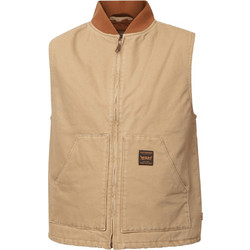 Levi's Αμάνικο Ανδρικό Μπουφάν Puffer Μπεζ A8580-0007
