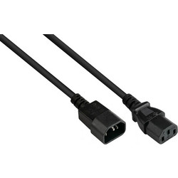 Good Connections P1430-S015 Προέκταση Καλωδίου Τροφοδοσίας IEC C13 to IEC C14 1.5m