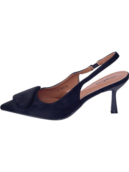 Celestino Γόβες Slingback με Τακούνι Στιλέτο Navy Μπλε WU1697.A553.1