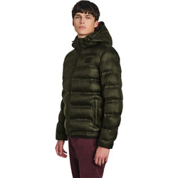 Staff Ανδρικό Μπουφάν Χειμωνιάτικο Puffer Χακί 66-001.056.N0005