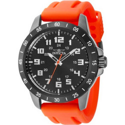 Invicta Pro Diver Ανδρικό Ρολόι με Πορτοκαλί Καουτσούκ Λουράκι 39999