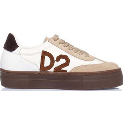 Sante Day2Day Γυναικεία Sneakers Flatforms Λευκά Μπεζ 26-508-09
