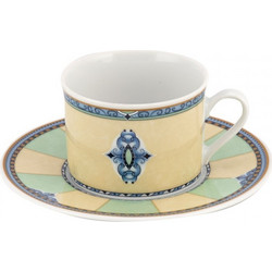 WM Collection Σετ Φλιτζάνια Τσαγιού Πορσελάνης Πολύχρωμα 200ml 6τμχ N16904